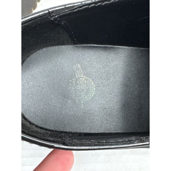 Dr. Martens 1461 Quad Rainbow Patent Platform Shoes black size 7 ladies 6 Men - Picture 11 of 16